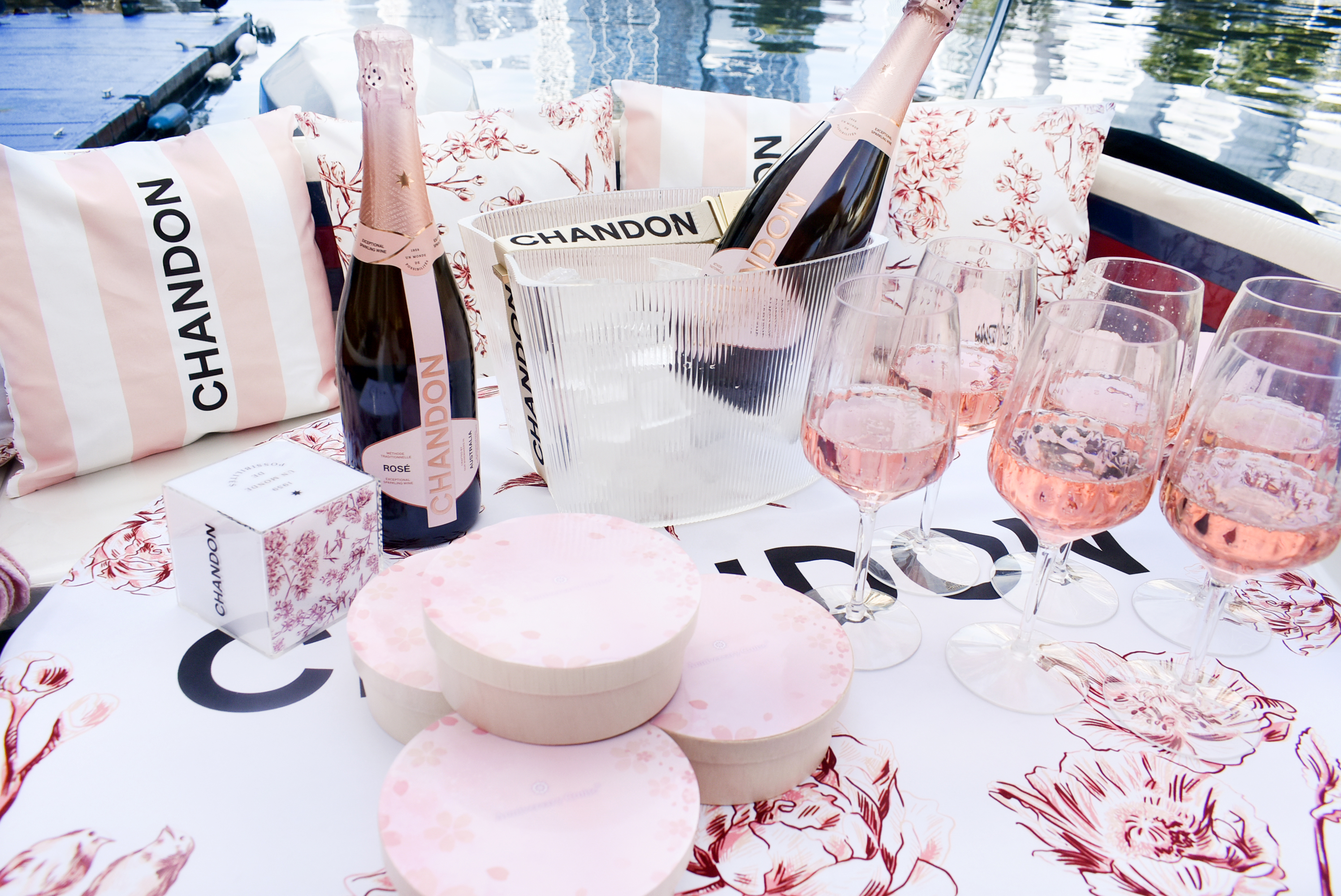 目黒川お花見CHANDONクルーズ2025