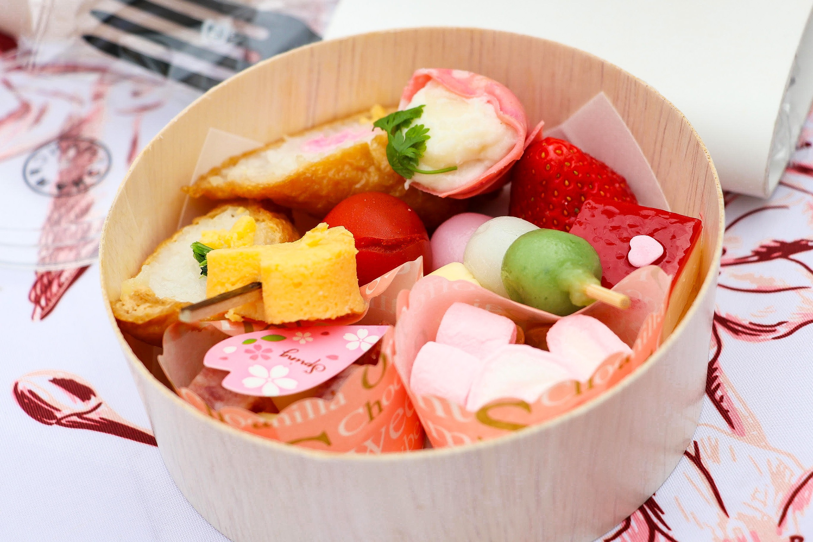 お花見フィンガーフード