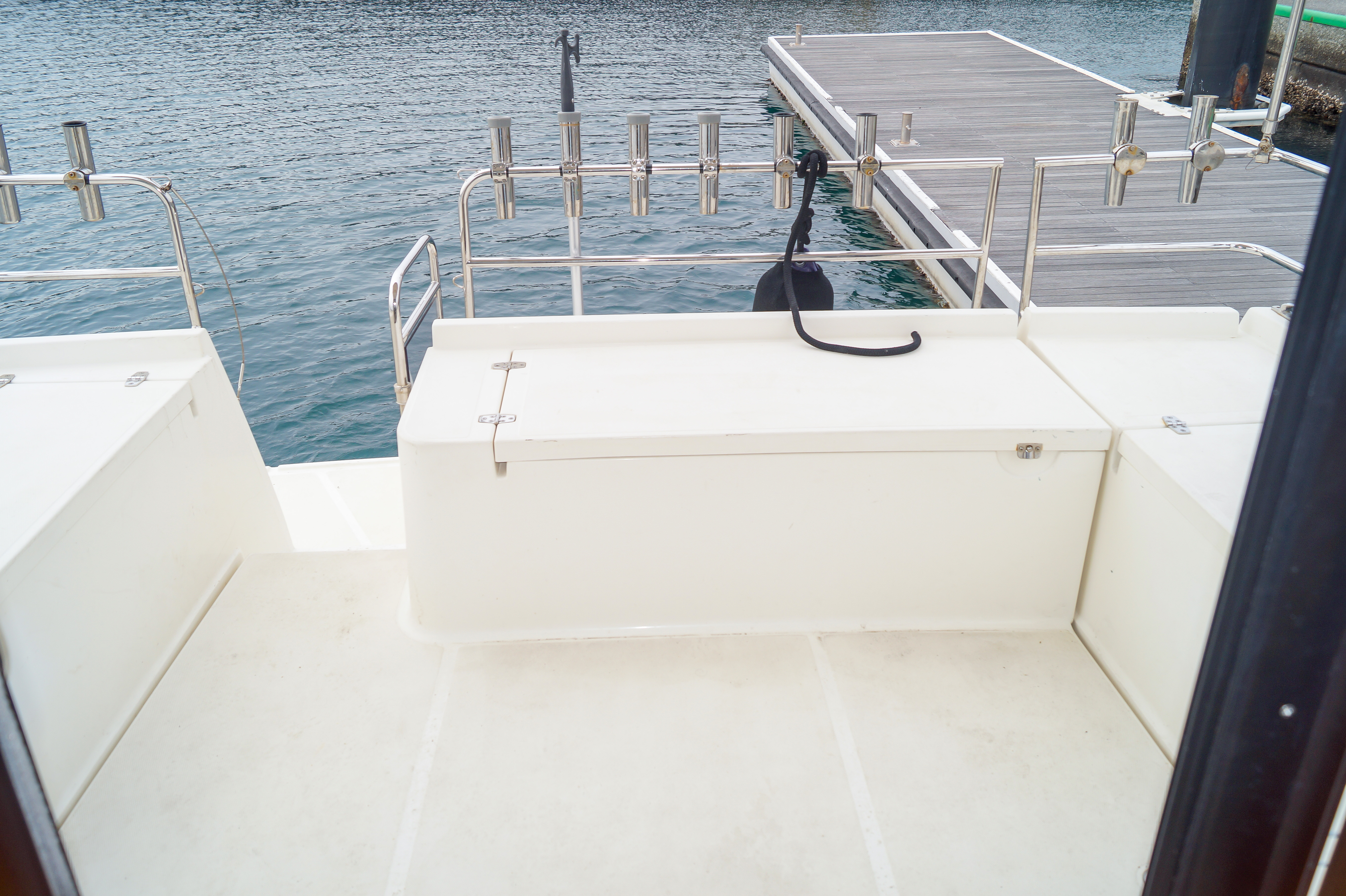 デルフィア号後方デッキ