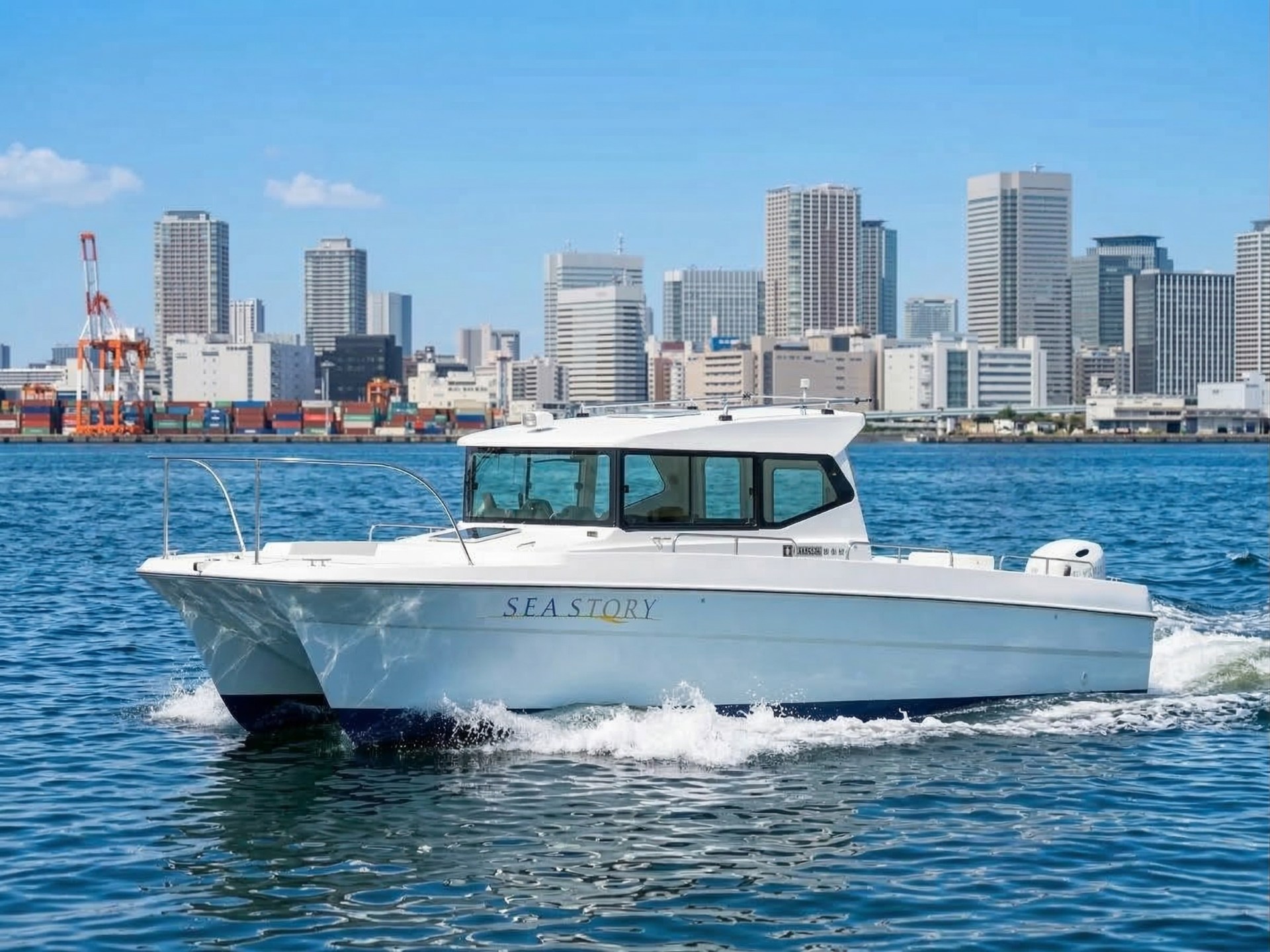 東京湾を運航するシースートリー号