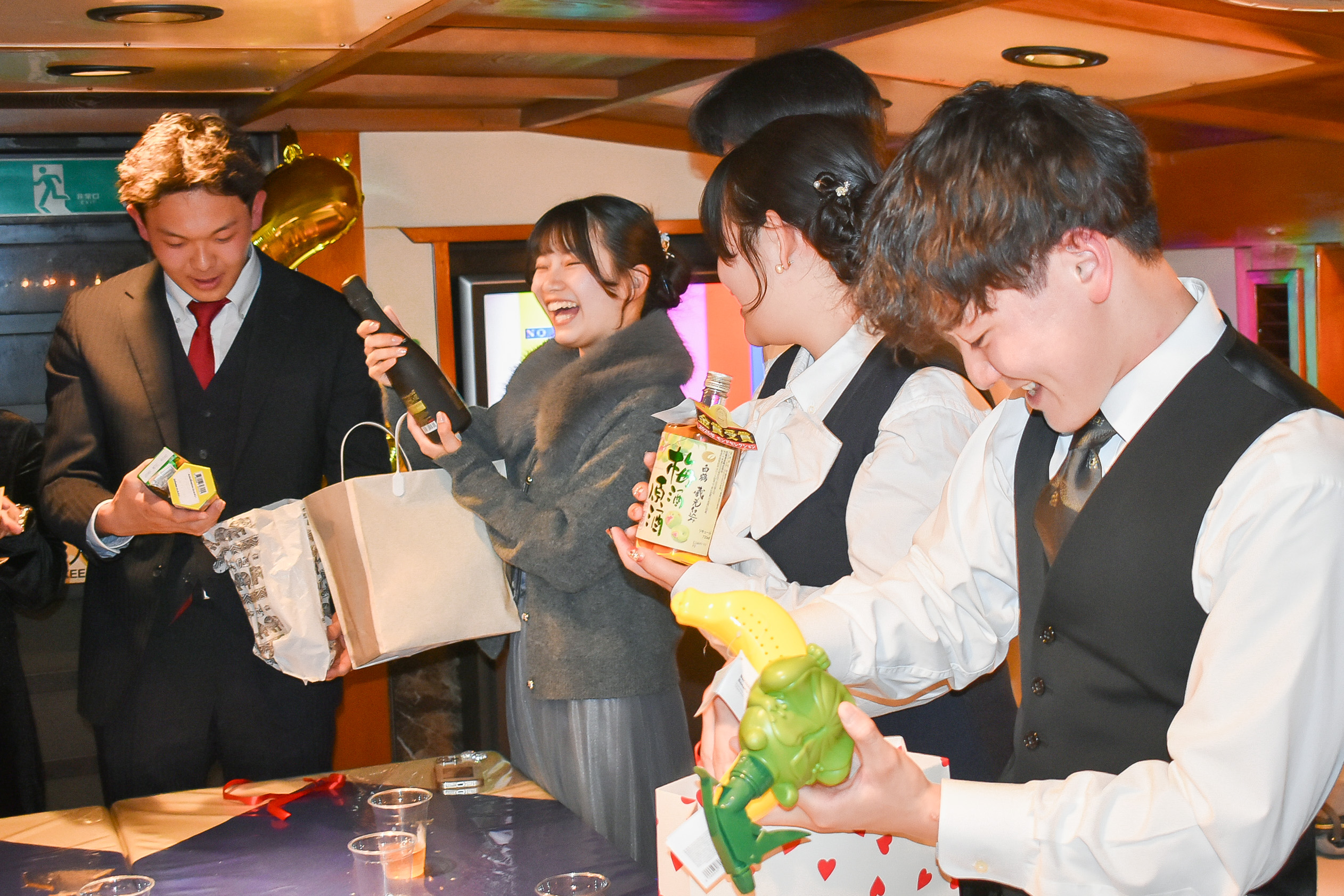 プレゼント開封